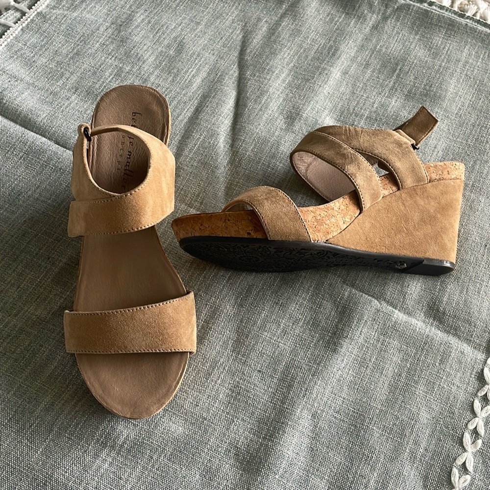 Bettye Muller Suede Wedge